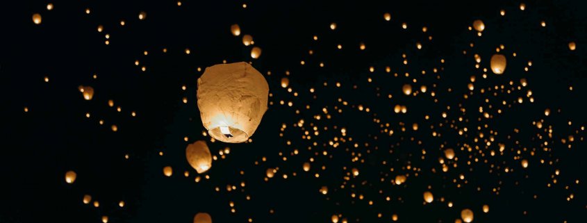 floating lantern