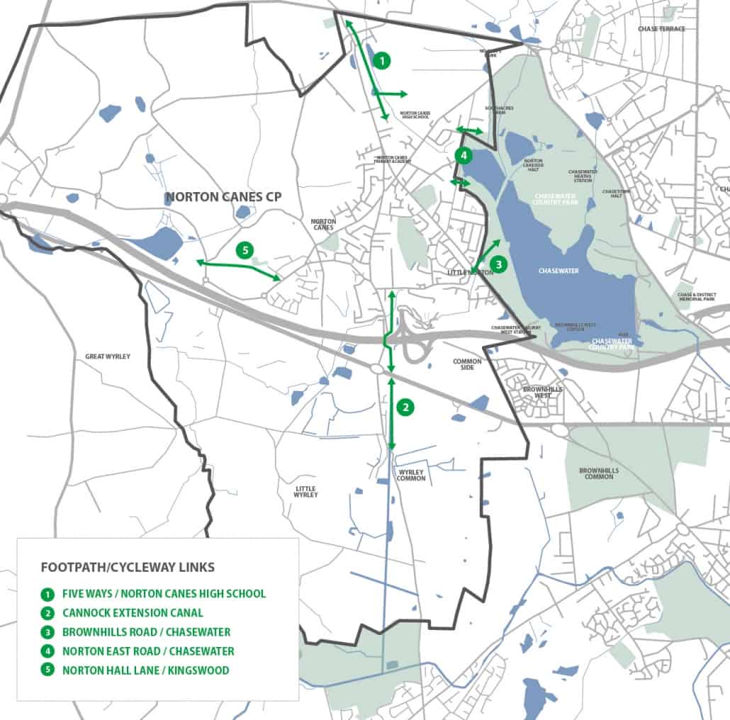 Footpaths Map