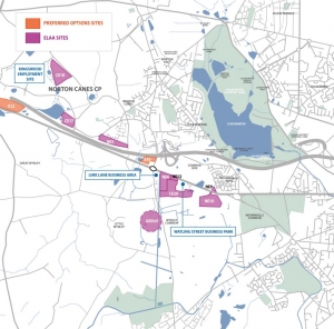 Potential Housing Sites Map